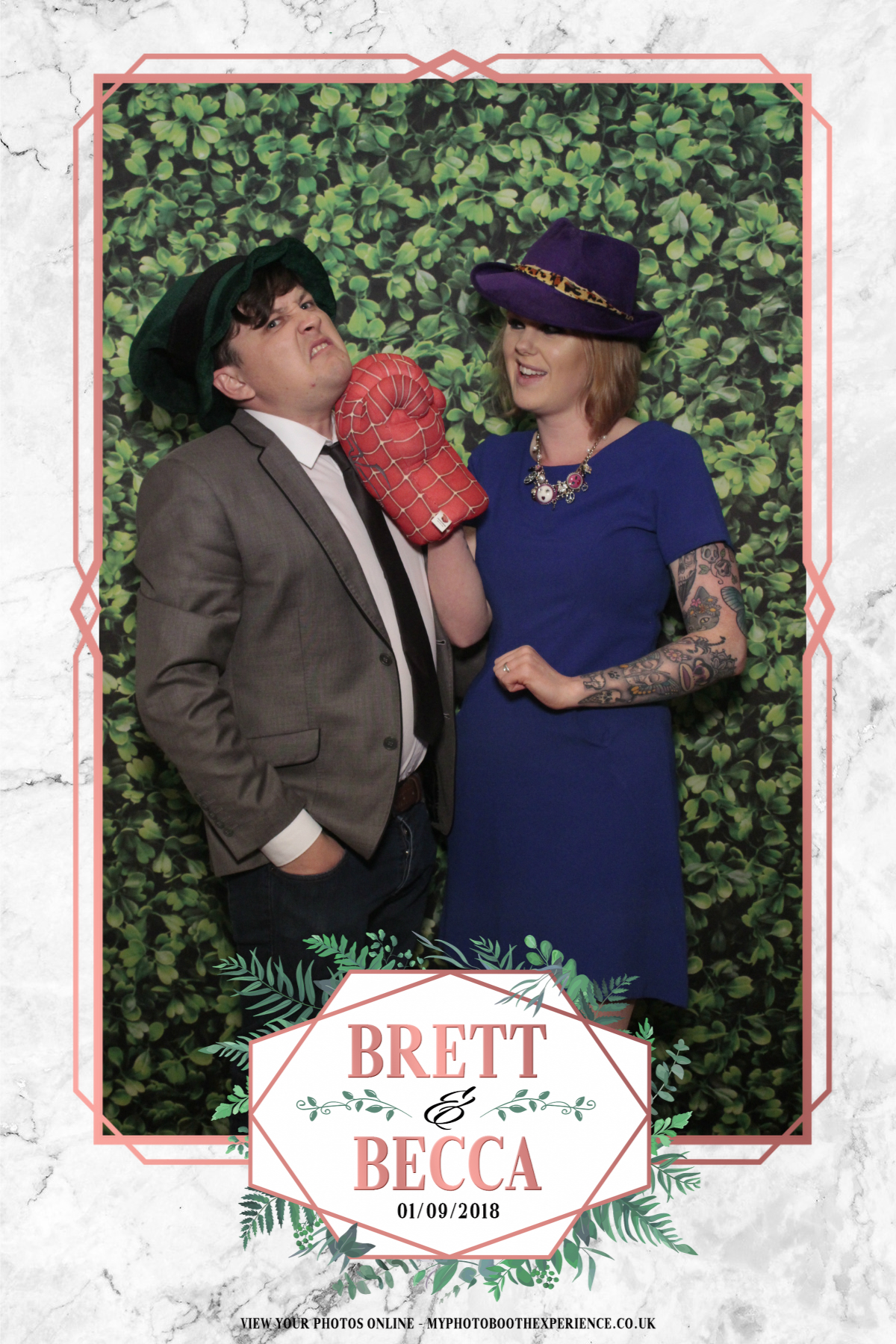 Brett & Becca's Wedding | View more photos from the event at gallery.myphotoboothexperience.co.uk/u/MyPhotoBoothExperienceLtd/Brett-Beccas-Wedding